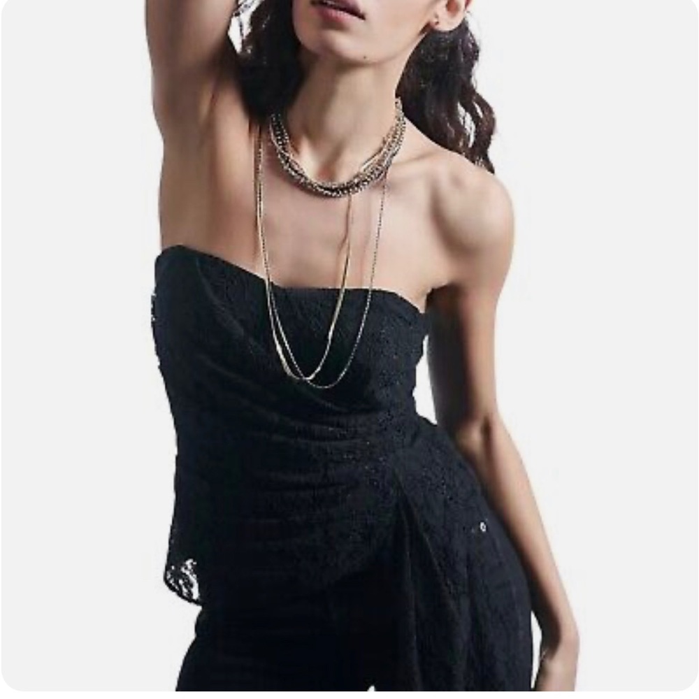 Anthropologie Mare Corset Tube Top